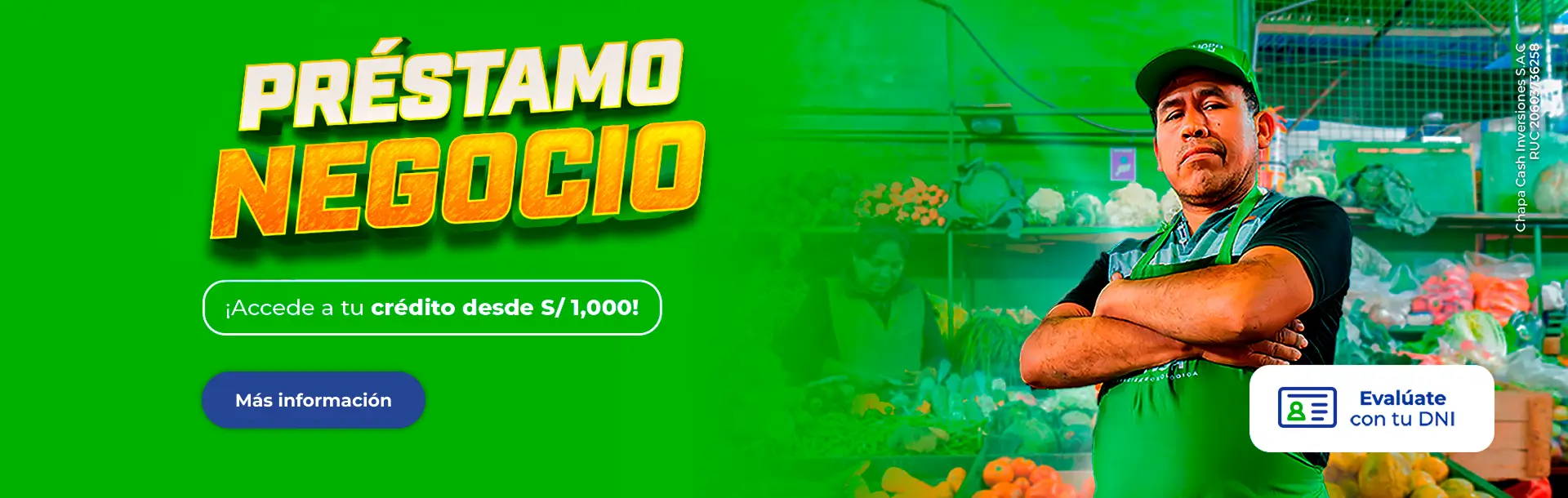 Obtén tu préstamo para tu negocio con Chapa Cash, rápido y sin complicaciones.